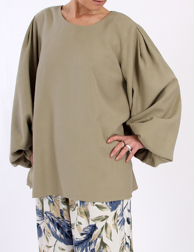 Women's blouse Milano olive green