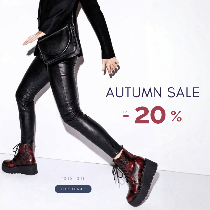 AUTUMN SALE -20%